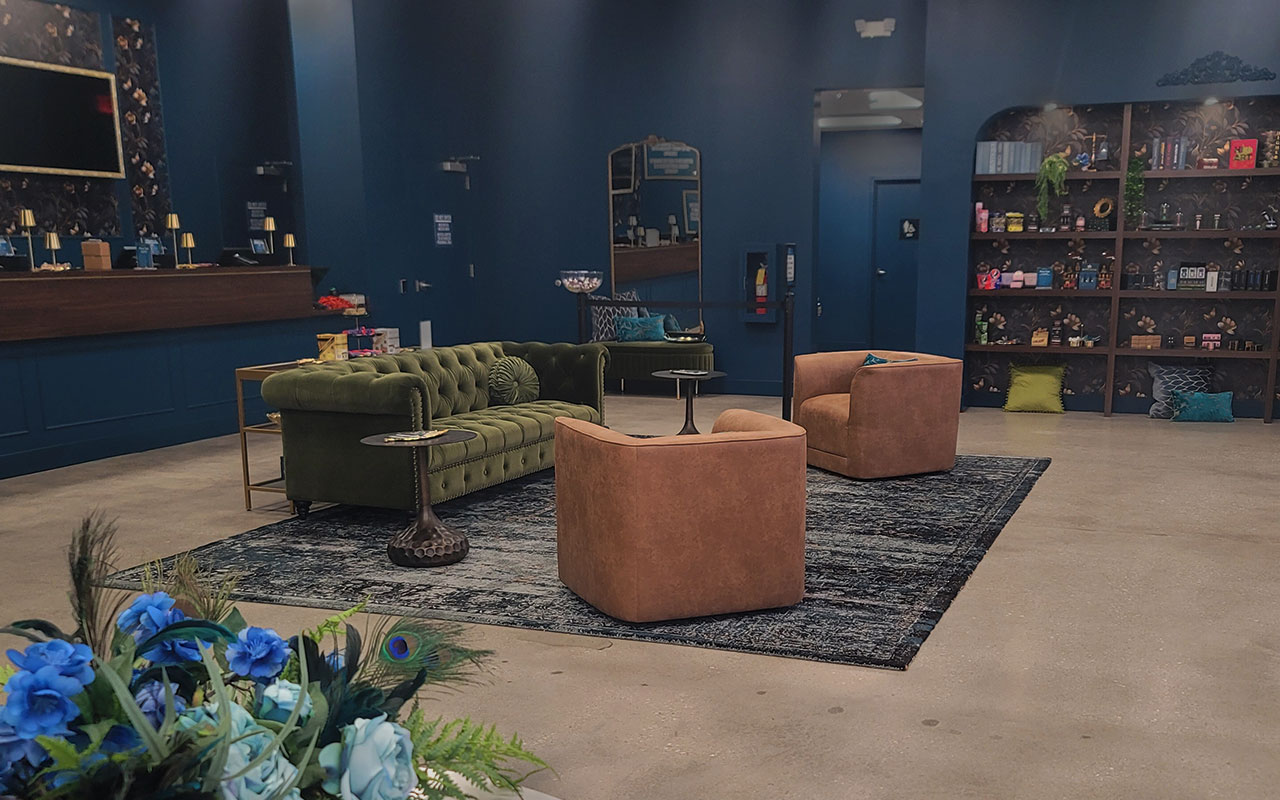 Cannabis Sitting Area