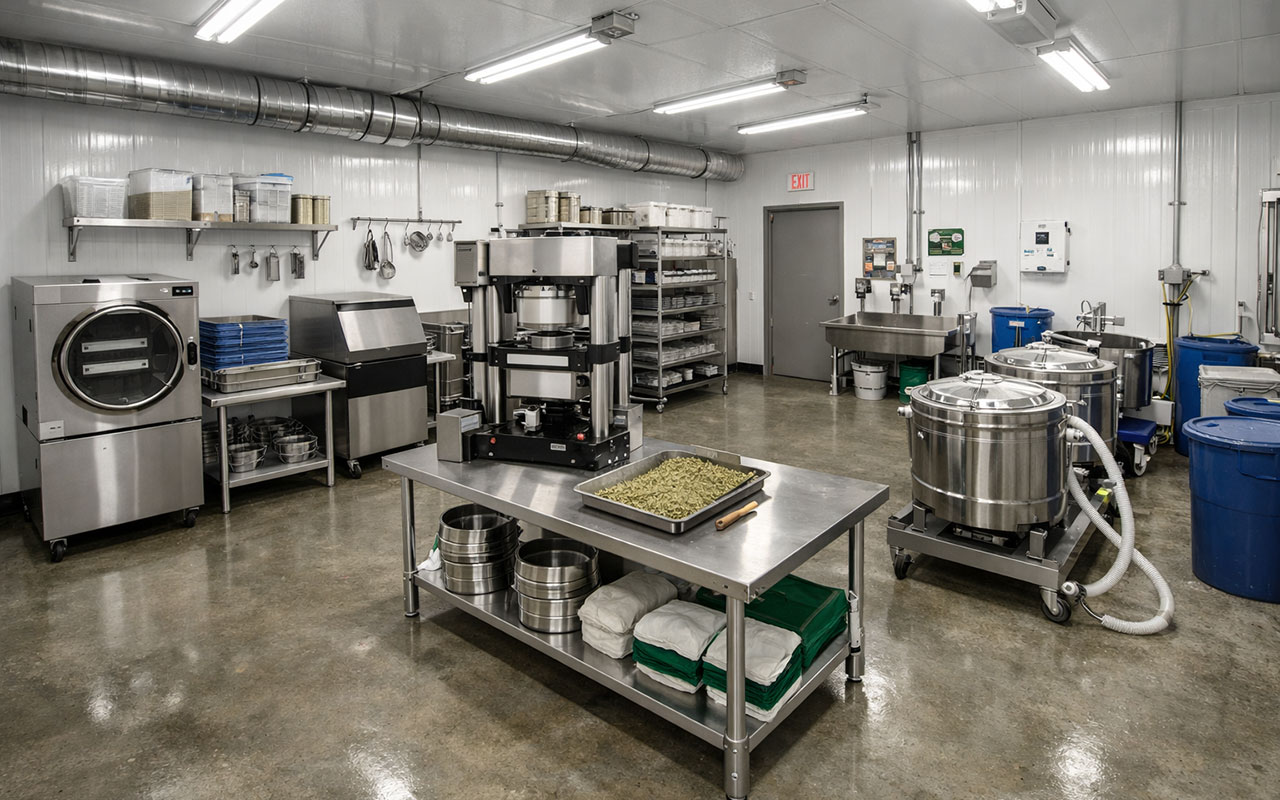 Cannabis Solventless Extraction
