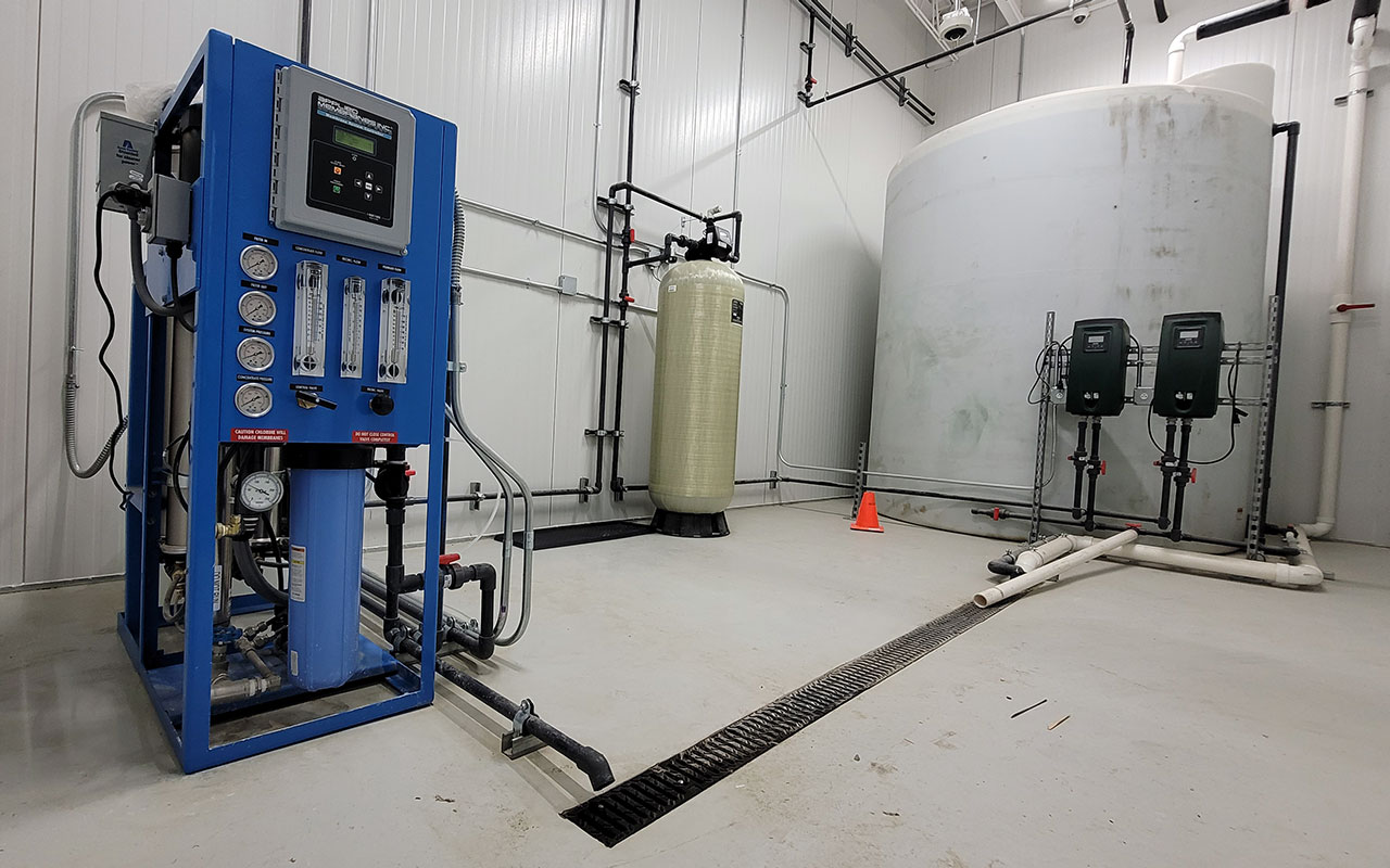 Multi-Tier Cannabis Grow Room